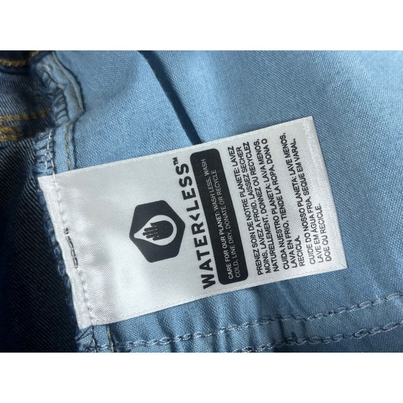 Levi's 711 Skinny Jeans Womens Size 32 x 30 Dark Wash Denim‎ Modern Style - Picture 8 of 9